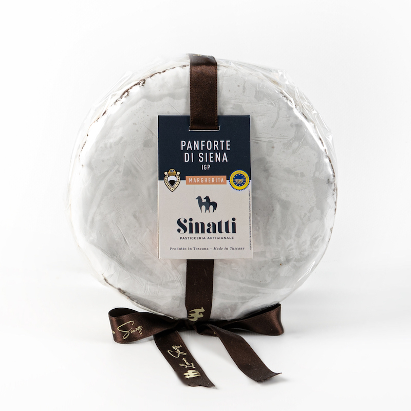 Sinatti panforte margherita 900g cellowrap front angle 405