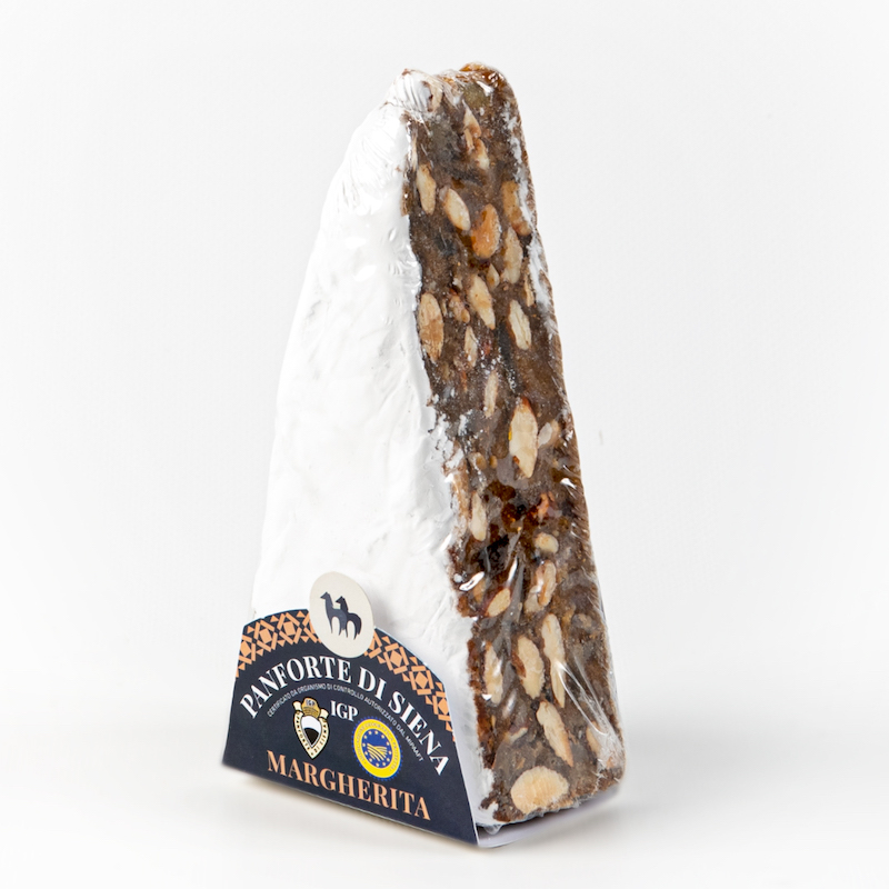 Sinatti panforte margherita slice wrapped front 400