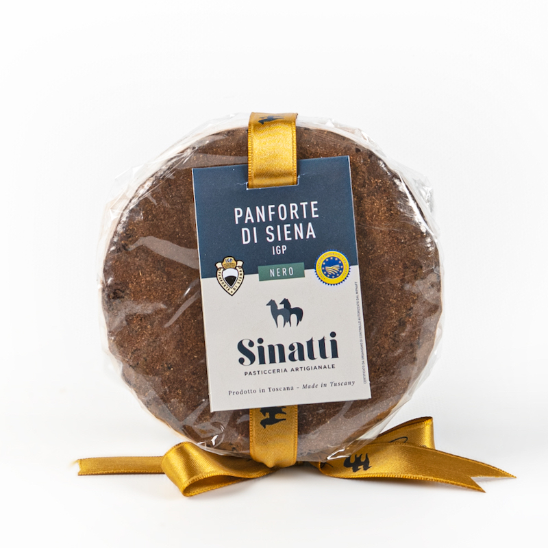 Sinatti panforte nero 500g cellowrap front angle 426