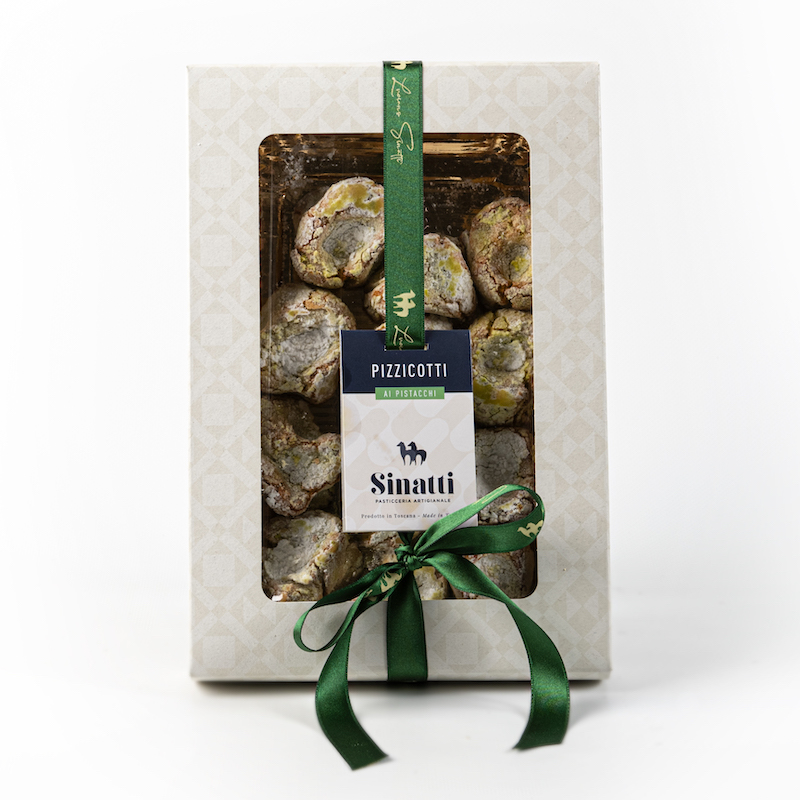 Sinatti pizzicotti with pistacchio 250g front of pack 382
