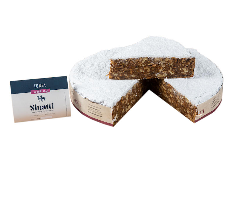 Sinatti torta fichi e noci 4kg cut 410